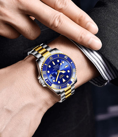 Lige High Class Men’s Stainless Steel Watch