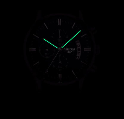 Nibosi Supreme Men’s Stainless Steel Watch