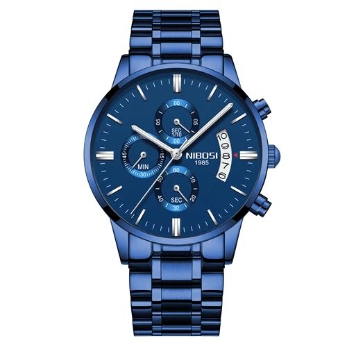 Nibosi Supreme Men’s Stainless Steel Watch