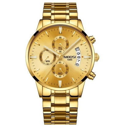Nibosi Supreme Men’s Stainless Steel Watch