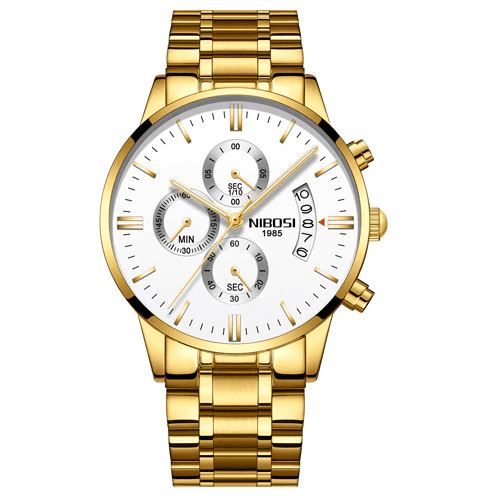 Nibosi Supreme Men’s Stainless Steel Watch