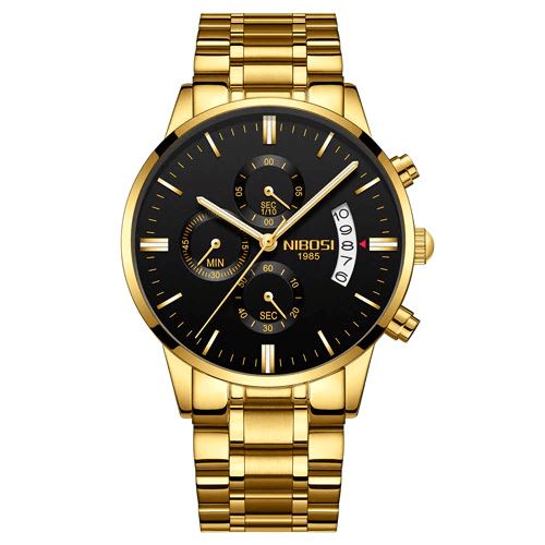 Nibosi Supreme Men’s Stainless Steel Watch