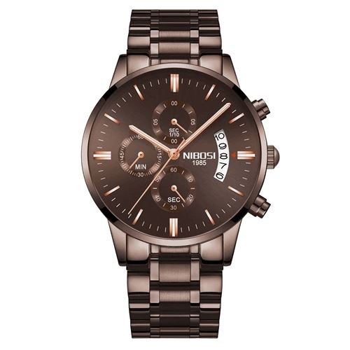Nibosi Supreme Men’s Stainless Steel Watch