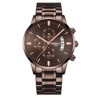 Nibosi Supreme Men’s Stainless Steel Watch