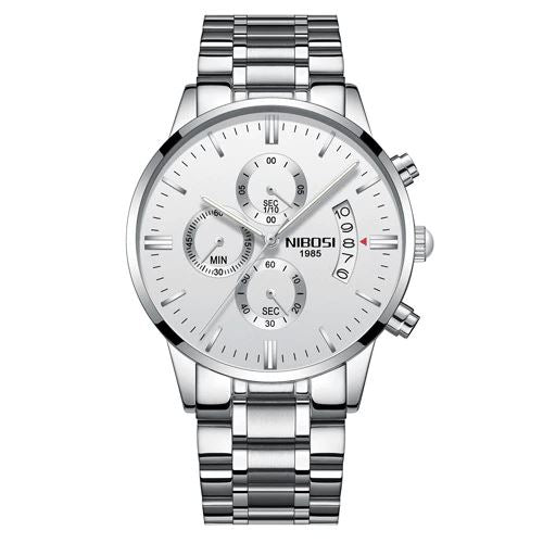Nibosi Supreme Men’s Stainless Steel Watch
