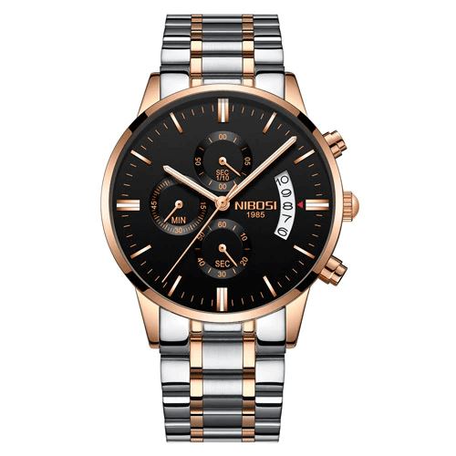 Nibosi Supreme Men’s Stainless Steel Watch